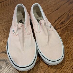 Vans Pink Slip-On Sneakers